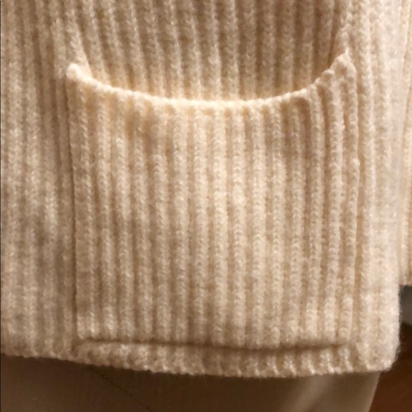 Talbots Pure 100% Merino Wool Open Front Sweater - Picture 3 of 6